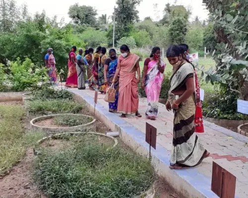 Farmers exposure visit through NABARD funded training during August 2021